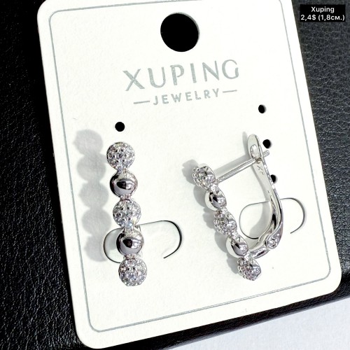 Сережки Xuping 11315 (1,8см.)